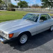Classic Mercedes 380SL Roadster Convertible Hardtop Leather Becker All Original!