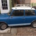 Classic mini project car with 1275 engine, disc brakes, spanish gauges (Authi).