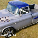 CLASSIC PICKUP TRUCK CHEVY CHEVROLET 3100 3600 C10 STEPSIDE 1/2 TON 210 PANEL 54