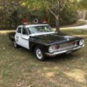 Classic Plymouth Belvedere Police Car