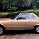 Classic Vintage 1983 Mercedez Benz 380SL Removable Hard-Top Caramel-Colored Conv
