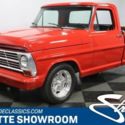 classic vintage aluminum American Racing red black short bed full restoration