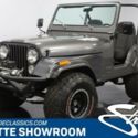 classic vintage AMC 4x4 roll bar gunmetal gray black vinyl Rugged Ridge winch