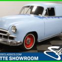 classic vintage blue chrome flames side pipes hot rod dual exhaust aluminum 1949