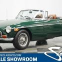 Classic vintage British MG convertible