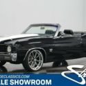 Classic vintage Chevelle Convertible LS Vortech engine