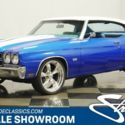 Classic vintage Chevelle fuel injected motor four wheel disc brakes