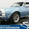 classic vintage chevy 1st gen muscle car blue manual