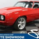 classic vintage chevy bbc MSD Auto Meter Hurst black vinyl interior red paint