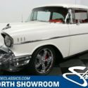 classic vintage chevy restomod zz4 350 v8 auto air leather custom white