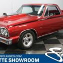 classic vintage chevy restored red black chrome polished aluminum Auto Meter