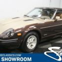 classic vintage chrome 280zx 2.8 liter 3-speed auto transmission gold