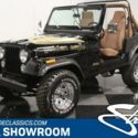 classic vintage chrome 4x4 cj7 golden eagle 304 v8 manual transmission black