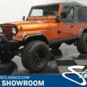 classic vintage chrome 4x4 cj8 scrambler inline 6 5 speed manual trans burnt ora
