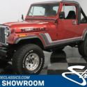 classic vintage chrome 4x4 cj8 scrambler mopar 350 v8 auto transmission maroon