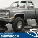 classic vintage chrome 4x4 k10 chevy 350 v8 auto transmission silver