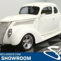 classic vintage chrome 5-window fomoco 350 v8 700r4 transmission white