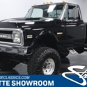 classic vintage chrome 8 lug chevy truck automatic bbc Dakota Digital Holley