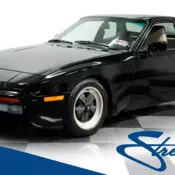 classic vintage chrome 944 turbo 2.5 liter manual transmission black