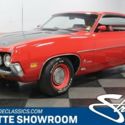 classic vintage chrome bbf FoMoCo muscle car automatic restored red vinyl