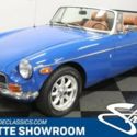 classic vintage chrome blue saddle black top British roadster