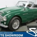 classic vintage chrome British English green black wire wheels restored roadster