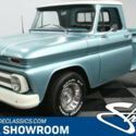 classic vintage chrome c10 chevy 350 v8 auto transmission teal pick up