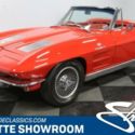 classic vintage chrome c2 vette red knock off wheels fuel injected chevy sbc