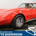 classic vintage chrome C3 Vette Chevy sports car t tops BBC manual transmisson