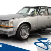 classic vintage chrome Caddy American luxury 4dr door sedan leather wire wheels