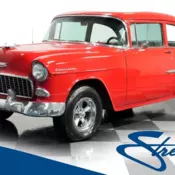 classic vintage chrome chevy 210 307 v8 auto transmission