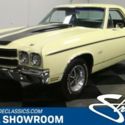 classic vintage chrome chevy 350 v8 auto transmission flowmaster yellow