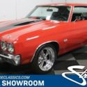 classic vintage chrome chevy 396 v8 big block 4-speed manual ss red
