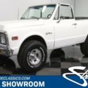 classic vintage chrome chevy 4x4 k5 white soft top 350 v8 4 speed manual