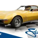 classic vintage chrome Chevy American sports muscle car coupe manual transmissio