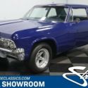 classic vintage chrome chevy bel air 327 v8 3-speed auto transmission blue