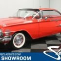 classic vintage chrome chevy bubble top 348 v8 4 speed manual trans red