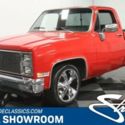 classic vintage chrome chevy c10 454 big block v8 auto transmission red
