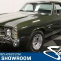classic vintage chrome chevy el camino 307 v8 auto transmission green