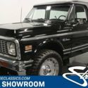 classic vintage chrome chevy k5 4x4 350 v8 auto transmission black