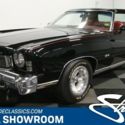 classic vintage chrome chevy landau 350 v8 3-speed auto transmission black