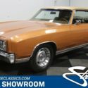classic vintage chrome chevy monte 350 v8 3-speed auto transmission mohave gold