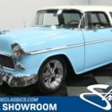 classic vintage chrome chevy muscle wagon nomad 350 v8 auto trans cashmere blue