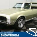 classic vintage chrome chevy rs pony car 327 v8 auto transmission green