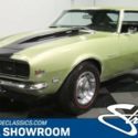 classic vintage chrome chevy rs z28 302 v8 4-speed manual trans ash gold