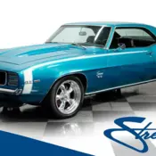 classic vintage chrome chevy rs/ss 454 v8 big block manual transmission