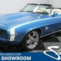 classic vintage chrome chevy rs/ss convertible tribute 402 v8 5-speed blue
