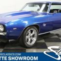 classic vintage chrome chevy sbc blue black vinyl console Flowmaster Edelbrock
