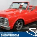 classic vintage chrome chevy supercharged blazer 350 v8 auto trans red