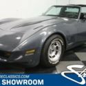 classic vintage chrome chevy vette 350 v8 manual transmission gray